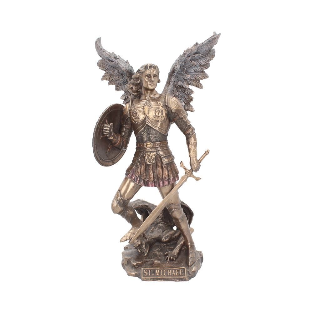 Nemesis Now - Archangel - Michael 33cm Dekorative Figur - Engel - Bronzefarben
